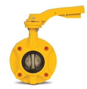 Межфланцевые задвижки типа «Баттерфляй» KV-10 (для природного газа)