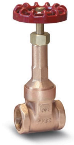 Бронзовая клиновая задвижка AYVAZ