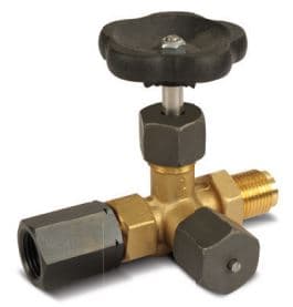 Шаровые краны для манометра AYVAZ MV-417