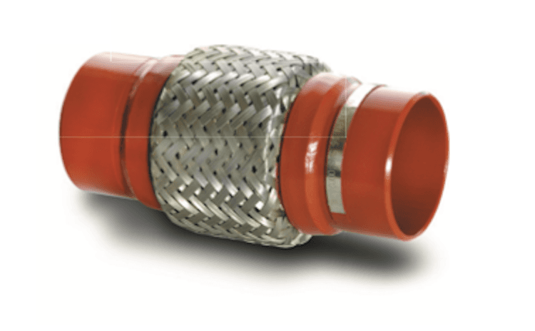 Осевой компенсатор в оплётке (AISI 321 / AISI 304)