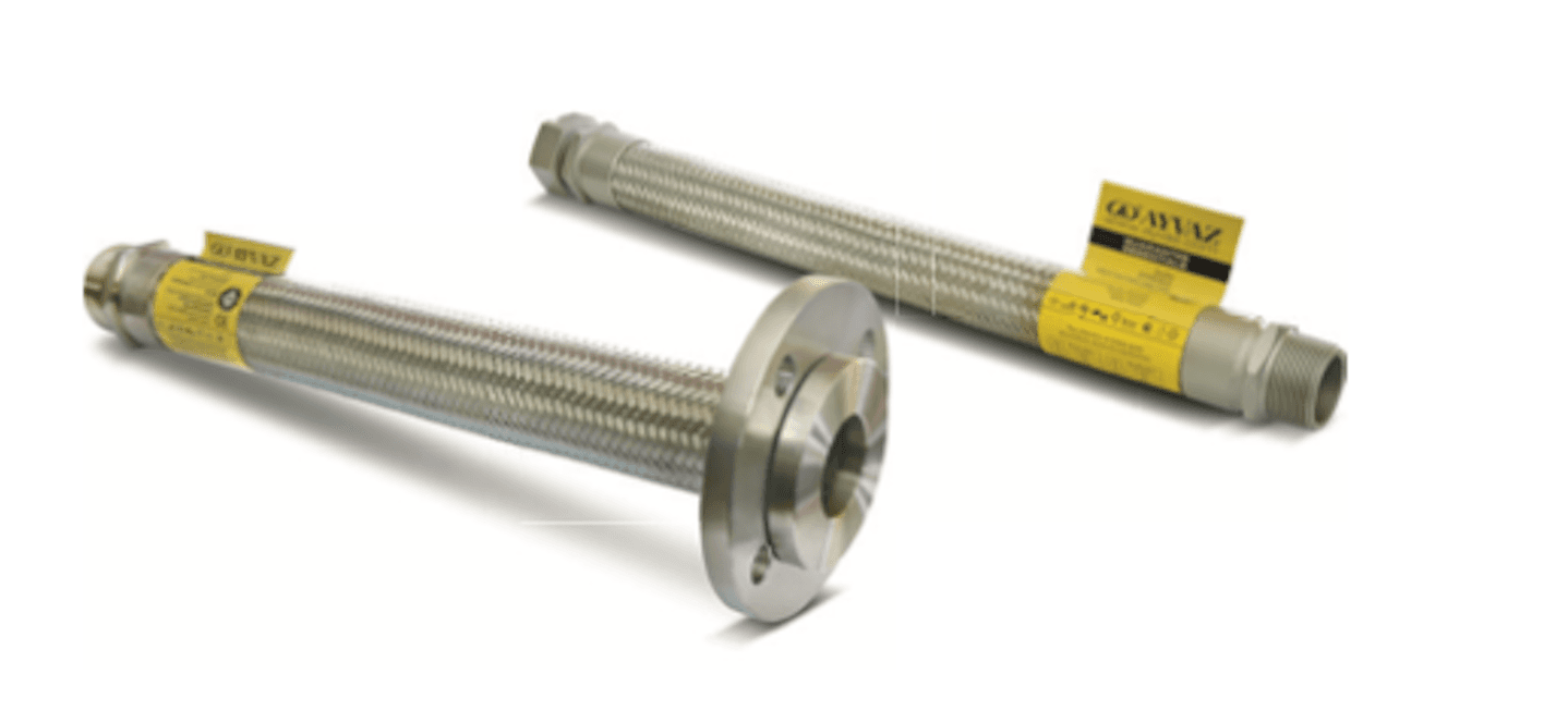 Промышленные шланги AYVAZ в оплётке и без оплётки (с фитингами)