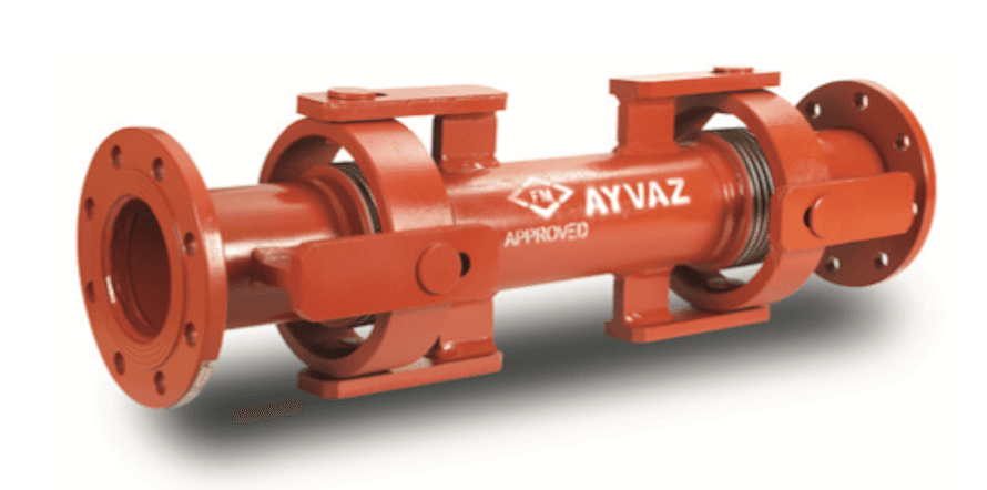 Сейсмические компенсаторы с карданным шарниром